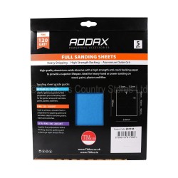 Addax Sandpaper Sheets 5 Pack